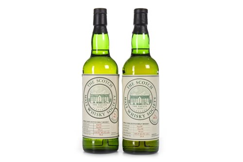 Lot 1182 - GLEN SCOTIA 93.7 SMWS 10 YEARS OLD & GLENALLACHIE 107.8 SMWS 10 YEARS OLD