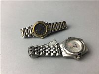 Lot 447 - A LADY'S GUCCI WATCH AND ANOTHER WRIST WATCH
