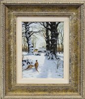 Lot 107 - A PAIR OF WINTER SCENES, BY G WILLIAMS