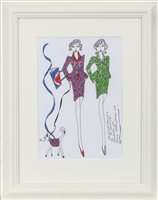 Lot 49 - AN ORIGINAL ILLUSTRATION FOR LAURA ASHLEY, BY ROZ JENNINGS