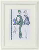 Lot 50 - AN ORIGINAL ILLUSTRATION FOR LAURA ASHLEY, BY ROZ JENNINGS
