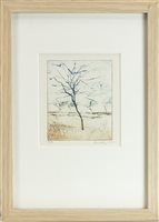 Lot 305 - WINTER TREES; AND FROSTED BRANCHES, A PAIR OF ORIGINAL ETCHINGS