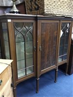 Lot 80 - A DISPLAY CABINET
