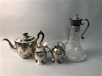 Lot 8 - A LOT OF SILVER AND PLATED WARE