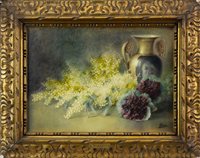 Lot 473 - STILL LIFE WITH CLASSICAL VASE, BY ANDRE WARGOUTZ