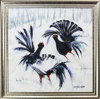 Lot 122 - DANCE OF THE CAPERCAILLIES, BY SHELAGH CAMPBELL