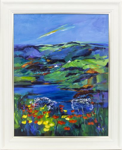 Lot 168 - THE LOCH IN SUMMER, BY SHELAGH CAMPBELL