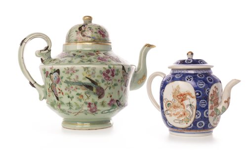Lot 1125 - A LOT OF TWO CHINESE TEA POTS