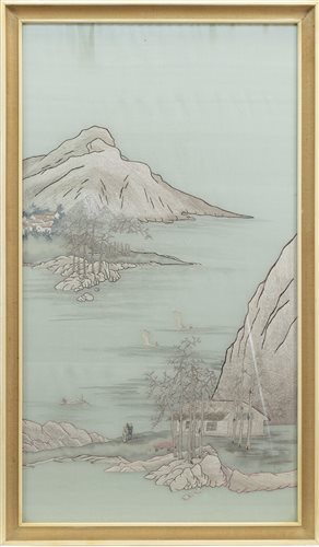 Lot 1143 - A CHINESE REPUBLIC PERIOD EMBROIDERY