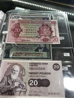 Lot 511 - A COLLECTION OF 20TH CENTURY BRITISH BANKNOTES