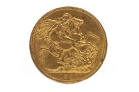 Lot 502 - A GOLD SOVEREIGN, 1887