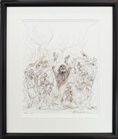 Lot 58 - THE HARROW OF HELL, BY PETER HOWSON