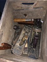 Lot 19 - A COLLECTION OF WOODWORKING AND OTHER TOOLS