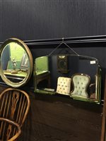 Lot 175 - A LOT OF FIVE WALL MIRRORS