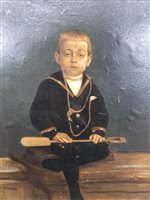 Lot 179 - PORTRAIT OF A SAILOR BOY, 19TH CENTURY BRITISH SCHOOL