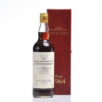 Lot 1001 - GLENFIDDICH 1964 Speyside Single Malt Whisky...