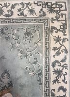 Lot 376 - A LOT OF TWO CHINESE RUGS