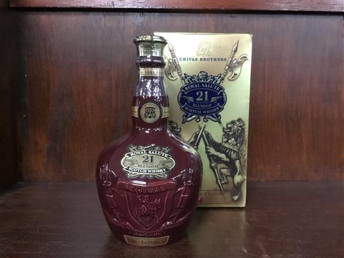 Lot 4 - ROYAL SALUTE AGED 21 YEARS