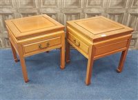 Lot 1103 - A PAIR OF CHINESE TABLES