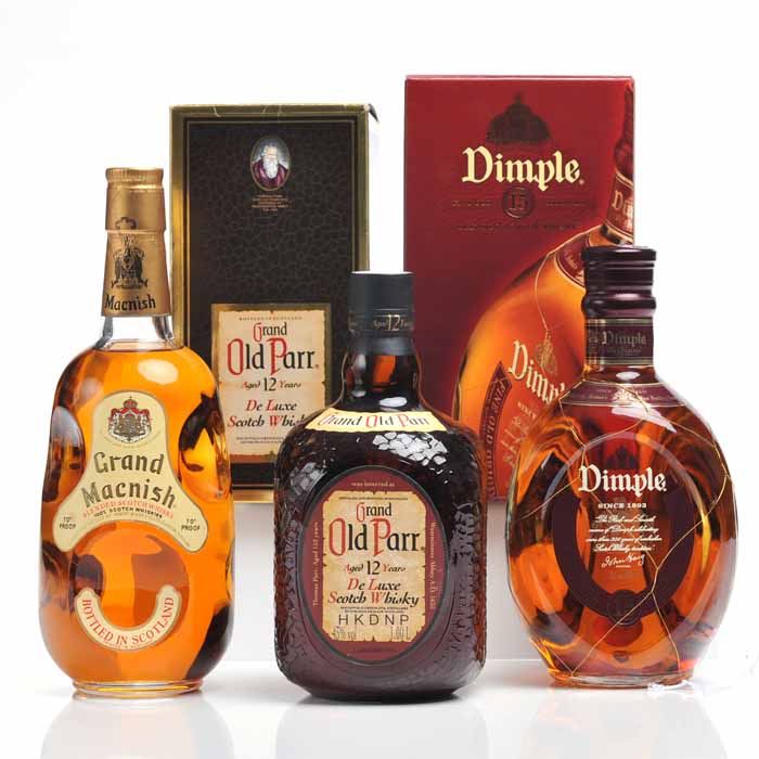 Lot 1007 DIMPLE 15 YEARS OLD Blended Scotch Whisky.