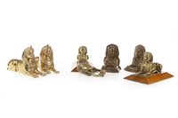 Lot 1817 - A GROUP OF SPHINX MODELS