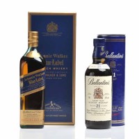 Lot 1011 - JOHNNIE WALKER BLUE LABEL Blended Scotch...