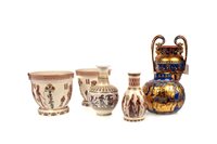 Lot 1860 - A LOT OF VASES AND JARDINIERES