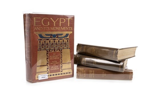 Lot 1916 - A COLLECTION OF EGYPTIAN THEMED LITERATURE