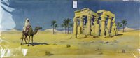 Lot 1926 - A PAIR OF EGYPTIAN DESERT SCENES BY GIOVANNI BARBARO