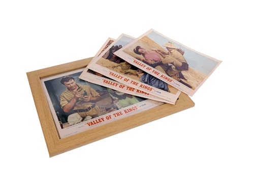Lot 1933 - A FOLDER COMPRISING SETS OF SMALL FILM POSTERS