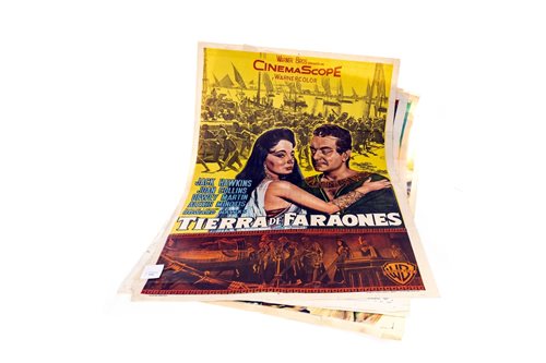 Lot 1936 - A LOT OF TEN EGYPTIAN THEMED FILM POSTERS