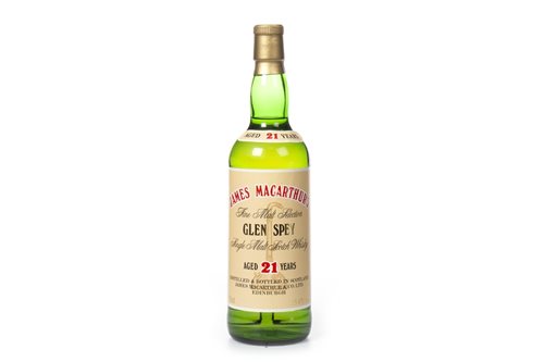Lot 1074 - GLEN SPEY JAMES MACARTHUR'S AGED 21 YEARS
