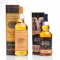 Lot 1030 - GLENMORANGIE TEN YEARS OLD Highland Single...