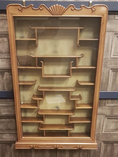 Lot 1163 - A CHINESE DISPLAY CABINET