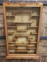 Lot 1163 - A CHINESE DISPLAY CABINET