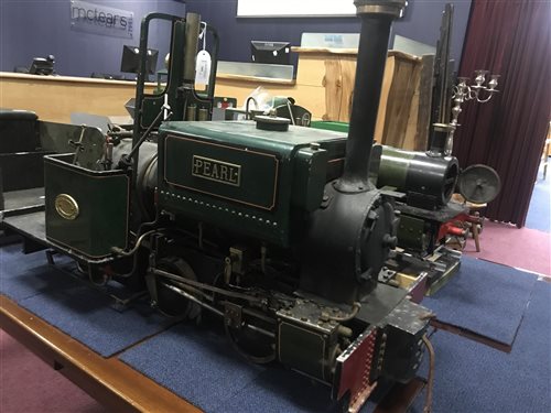 Lot 341 - A LARGE MODEL STEAM ENGINE