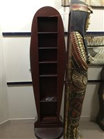 Lot 1949 - A LIFE SIZE SARCOPHAGUS STORAGE CABINET