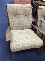 Lot 352 - A LOT OF TWO ARMCHAIRS