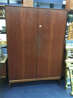 Lot 344 - A TEAK BEDROOM SUITE