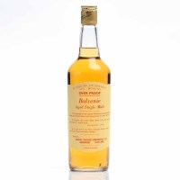 Lot 1049 - BALVENIE OVER PROOF Highland Single Malt...