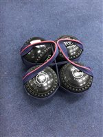 Lot 413 - TWO SETS OF LAWN BOWLS