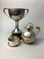 Lot 426 - A LOT OF SILVER PLATED WARE