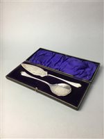 Lot 435 - A LOT OF SILVER PLATED CUTLERY