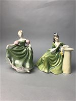 Lot 484 - A LOT OF FIVE ROYAL DOULTON FIGURES