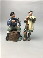 Lot 487 - A LOT OF FOUR ROYAL DOULTON FIGURES