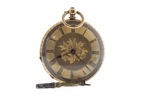 Lot 765 - A LADY'S FOB WATCH
