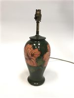 Lot 1362 - A MOORCROFT LAMP BASE
