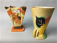 Lot 524 - A MYOTT VASE AND ANOTHER