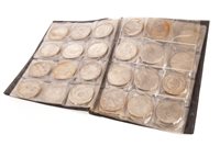 Lot 1182 - A COLLECTION OF CHINESE WHITE METAL COINS