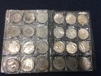 Lot 1182 - A COLLECTION OF CHINESE WHITE METAL COINS